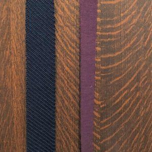 Narrow wool neckties. Used. In very good condition.